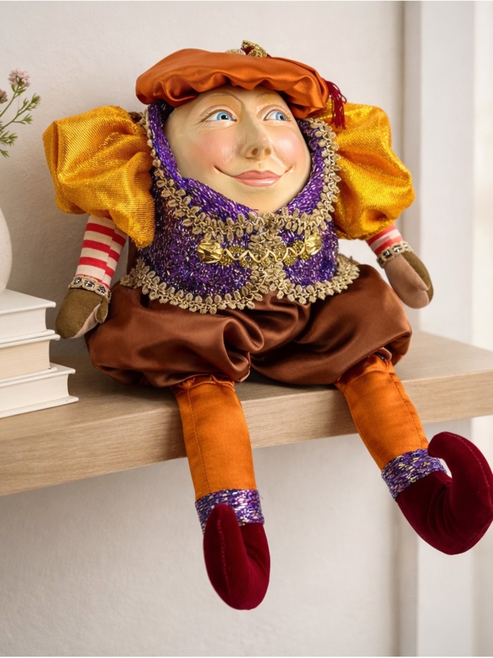 Katherine’s Collection Humpty Dumpty 15” Shelf Sitter Decor READ